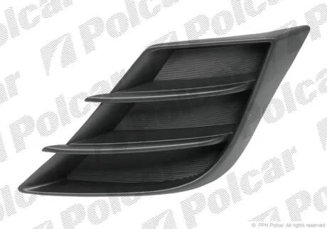 Решітка в бампері права Mazda 3, 2009- 454227-4 Polcar 4542274