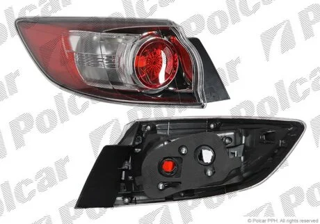 Ліхтар задній, 3, 07.09- Polcar 4542879E