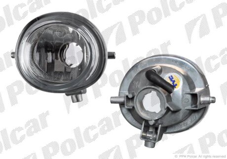 Фара передня 5, 04.05- Polcar 4550300E