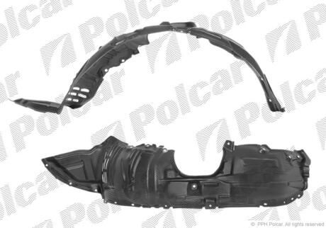 Підкрилок правий Polcar 4550FP1