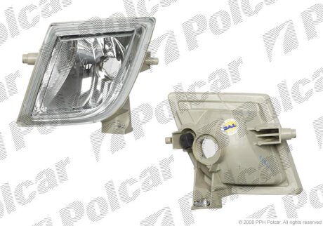 Фара передня, 6, 11.07- Polcar 456030E