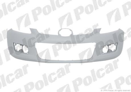 Бампер передній Mazda CX-7, 2006- 458107-1 Polcar 4581071
