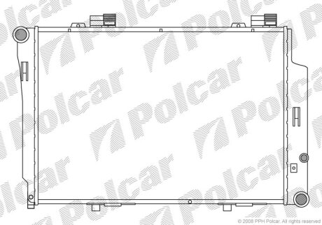 W202 C-CLASS 93--1.8, 2.0, 2.2, 2.3, с конд., 2.4, 2.8 без конд 2.0, 2.2D Polcar 5002081