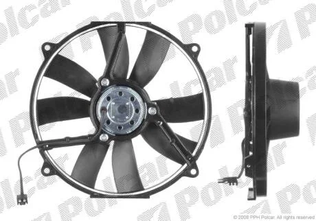 Вентилятори з корпусом / кронштейном Polcar 500223W1