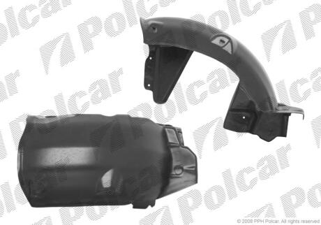 Підкрилок правий Polcar 5002FP5