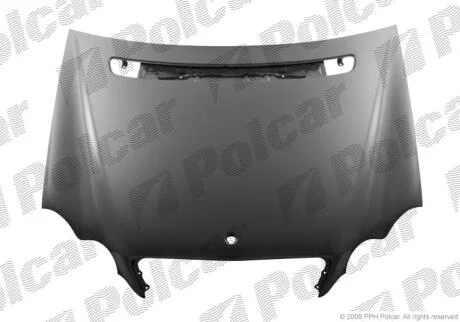 Капот MB203 C-CLASS 00- Polcar 500303