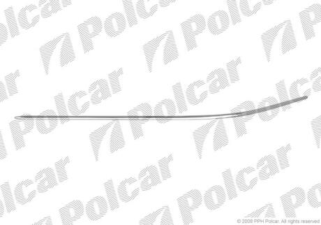 Молдинг бампера MERCEDES 203, 01- Polcar 5003075