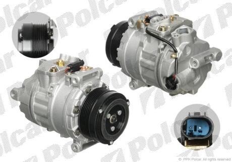 Компресор кондиціонера (новий) Polcar 5003KS1