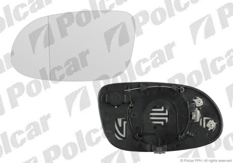Вставка зовнішнього дзеркала лівий, MERCEDES A-CLASS Polcar 500554M