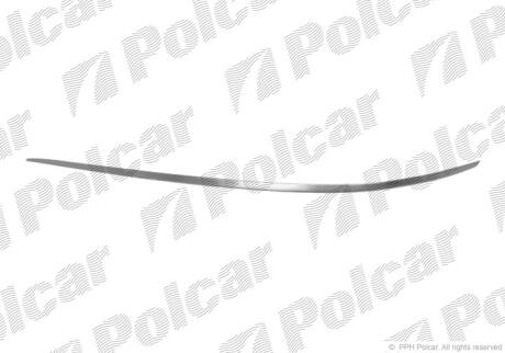Молдинг бампера A-KLASSE (W169), 04- Polcar 5006075