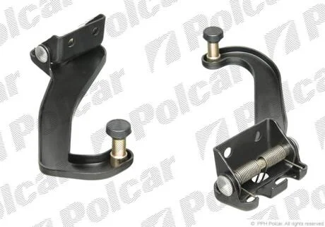 Направляюча центр прав верх/нижн дверей з роликом Mercedes Vito Polcar 5012Z70