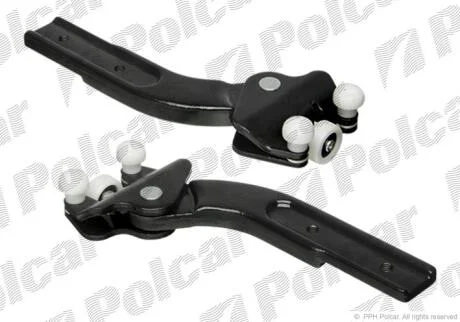 Направляюча нижн. права дверей з роликами та кронштейном Mercedes Vito 639 Polcar 5012Z75