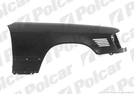 Крило переднє правий Polcar 5014022