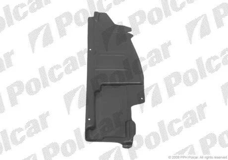 Захист під двигун правий Polcar 50143468