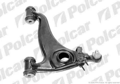 Важіль правий, MERCEDES 124 84-93 Polcar 501438K