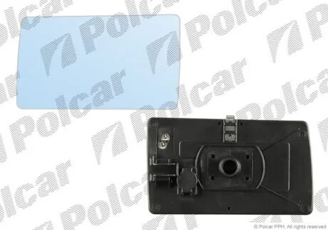 Вставка зовнішнього дзеркала лівий, MB124/201/190 85-92 Polcar 5014546M