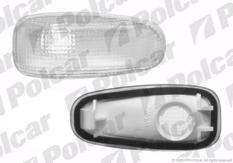 Указатель поворота в крыле белый MERCEDES 207-410, 77-95 Polcar 5015194E