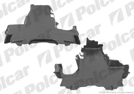Захист під коробку передач MERCEDES E-CLASS (W210), 06.95-03.03 Polcar 501534-7