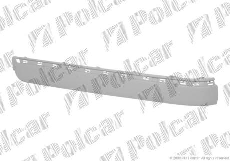 Накладка бампера правий Polcar 50159614