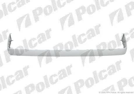 Накладка бампера MERCEDES W210 95- Polcar 5015964