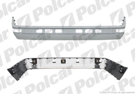 Бампер задній MERCEDES W210, 95-99 Polcar 501596