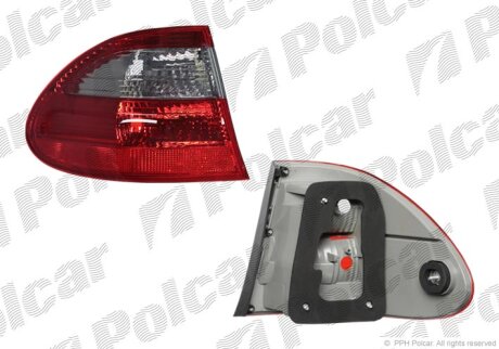 Ліхтар задній, MERC. 211(E-KL), 02- Polcar 5016875E