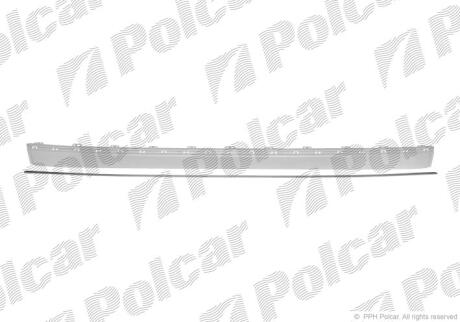 Накладка бампера середн Polcar 5016967