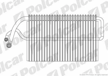 Випарник кондиціонера Polcar 5016P81