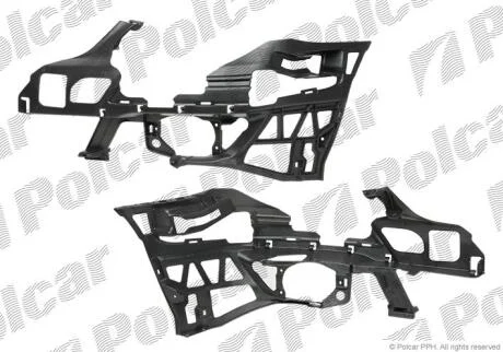 Кронштейн бампера лівий E-KLASSE W211 06.06- Polcar 50170713