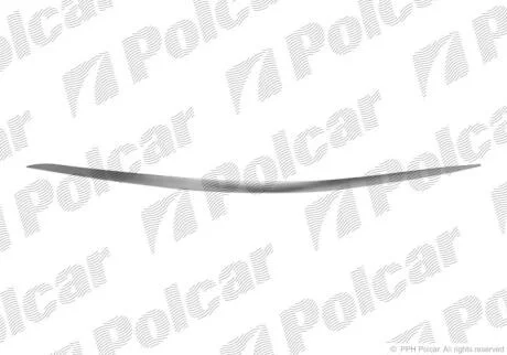 Молдинг бампера E-KLASSE W211 06.06- Polcar 5017075