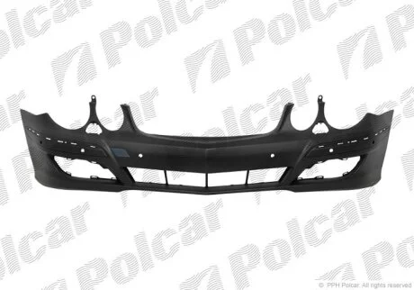 Бампер передній, E-KLASSE W211 06.06- Polcar 501707J