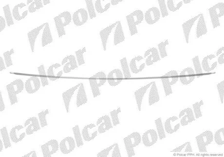Молдинг бампера середн Polcar 50189610