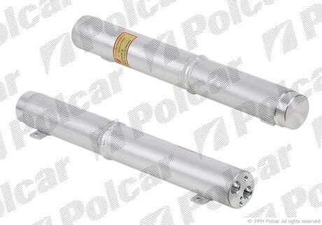 Осушувач кондиціонера Mercedes-Benz W169, W245 04-12 Polcar 5021KD1