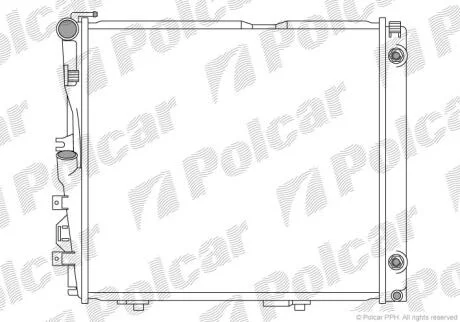 Радіатори охолодження Polcar 502408A0