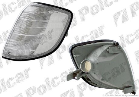Вказівник повороту передній MERC.W140(S-KL), 91- Polcar 5024196E