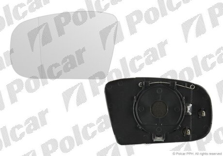 Вставка зовнішнього дзеркала лівий, MERCEDES S W220,98- Polcar 5025541M