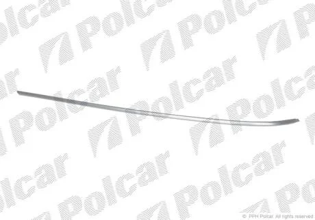 Молдинг бампера правий Polcar 5025968