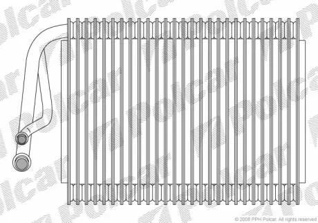 Випарник кондиціонера Polcar 5025P81