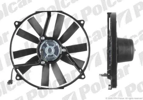 Вентилятори з корпусом / кронштейном Polcar 502623W1