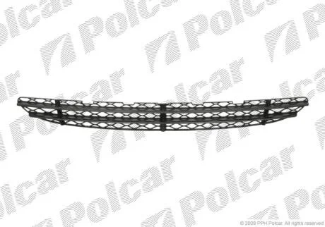 Решітка в бампері середн Polcar 503027