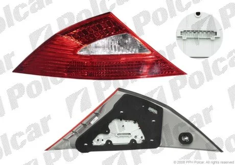 Ліхтар задній, CLS(C219), 04-11 Polcar 503487X
