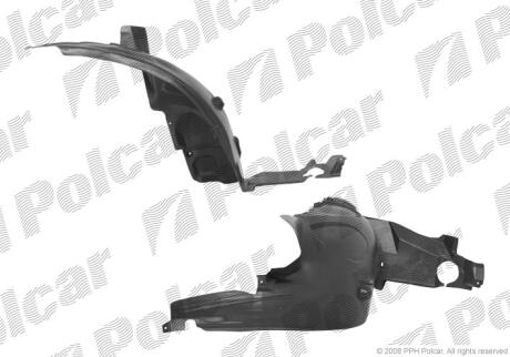 Підкрилок лівий Polcar 5035FL2