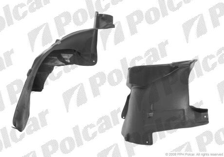 Подкрылок крыла переднего правый Polcar 5035FP1