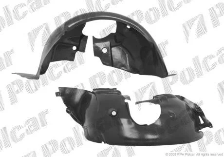Підкрилок лівий Polcar 5040FL1