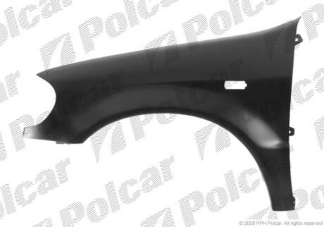 Крило переднє лівий Polcar 504401