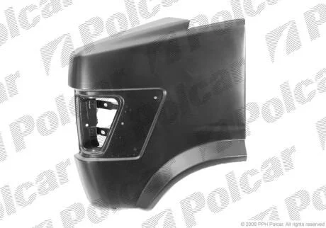 Крило переднє правий Polcar 506102