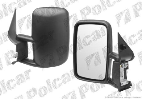 Зеркало внешнее MERCEDES SPRINTER/CLASSIC 208-416, 01.03- Polcar 506251M