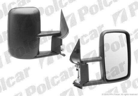 Зеркало внешнее MERCEDES SPRINTER/CLASSIC 208-416, 01.03- Polcar 506252M