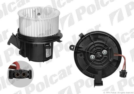 Вентилятор кабіни, Mercedes Polcar 5070NU1X