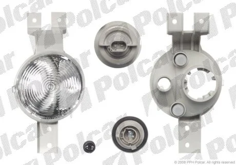 Вказівник повороту передній MINI, 01- Polcar 5101201E